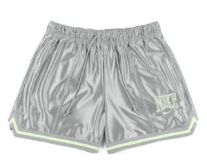 W NSW Loose Mid-Rise Graphic Shorts ‘Light Smoke Grey’